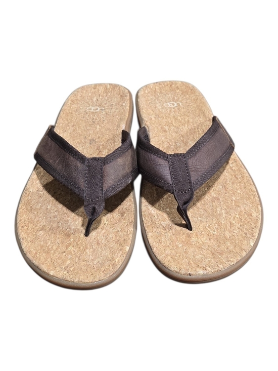 UGG Men\'s Seaside Flip Flop in Brown Size 8 main image 9